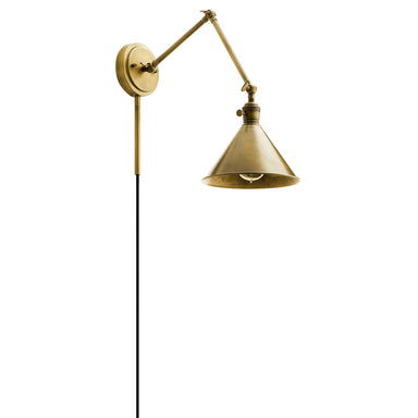 Kichler Canada - One Light Wall Sconce - Ellerbeck - Natural Brass- Union Lighting Luminaires Decor