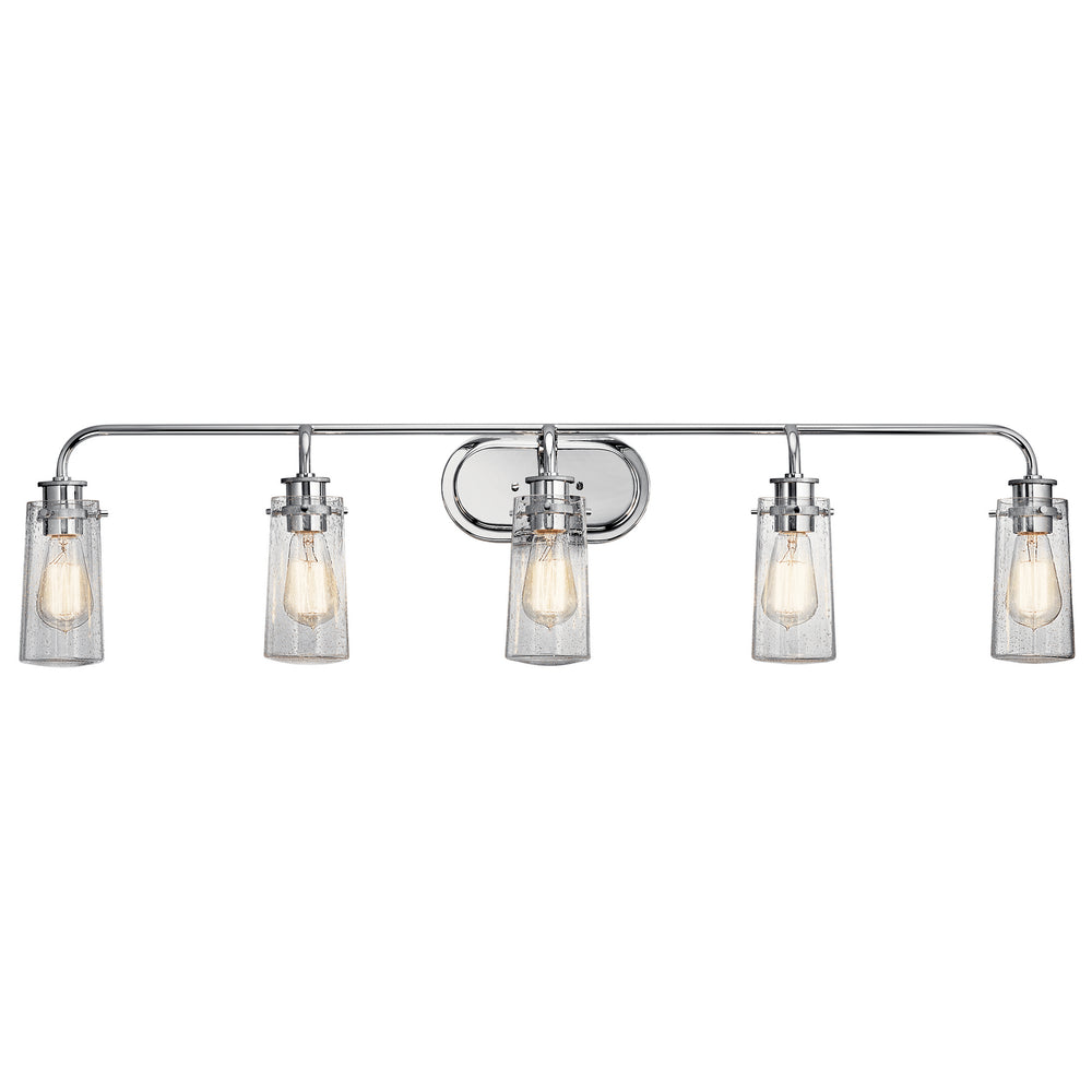 Kichler Canada - Five Light Bath - Braelyn - Chrome- Union Lighting Luminaires Decor
