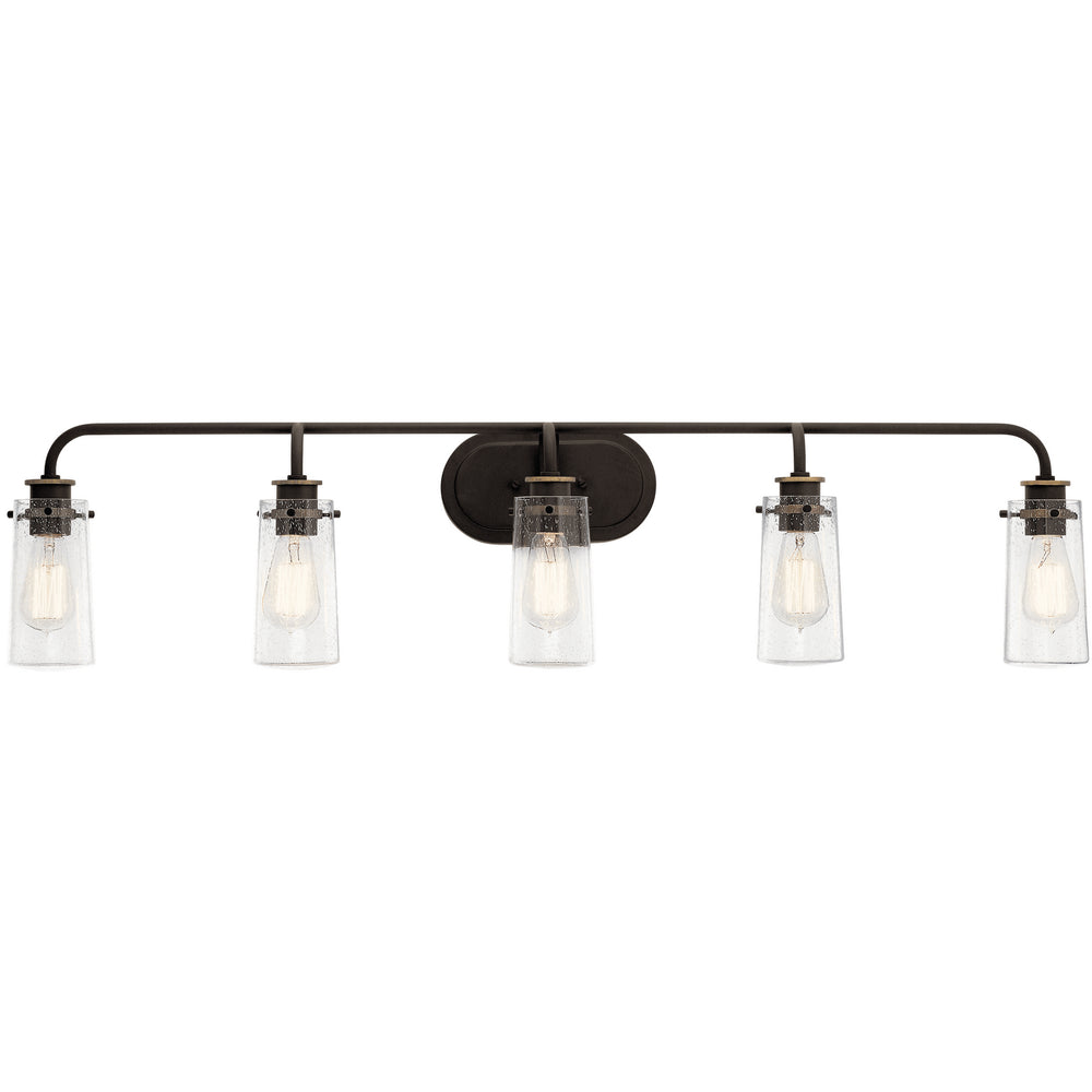 Kichler Canada - Five Light Bath - Braelyn - Olde Bronze- Union Lighting Luminaires Decor