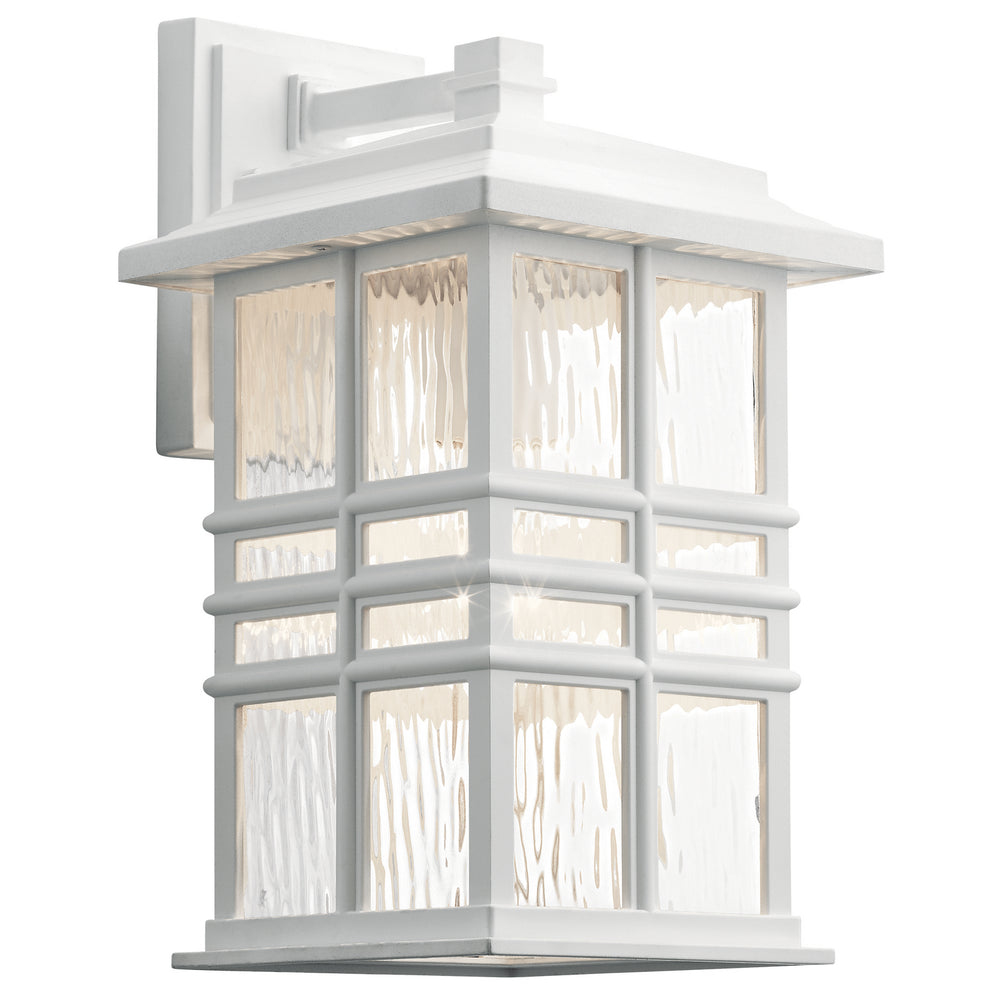 Kichler Canada - One Light Outdoor Wall Mount - Beacon Square - White- Union Lighting Luminaires Decor