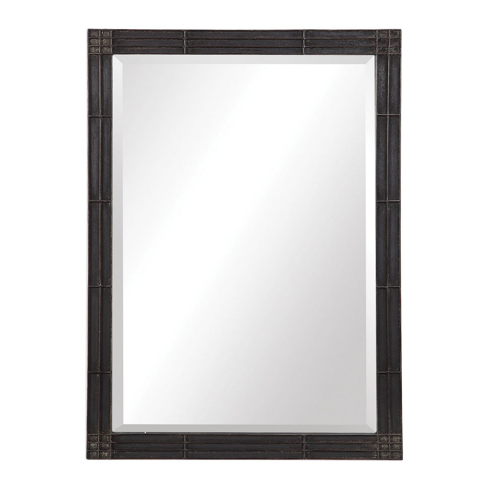 Uttermost - Mirror - Gower - Rustic Aged Black- Union Lighting Luminaires Decor
