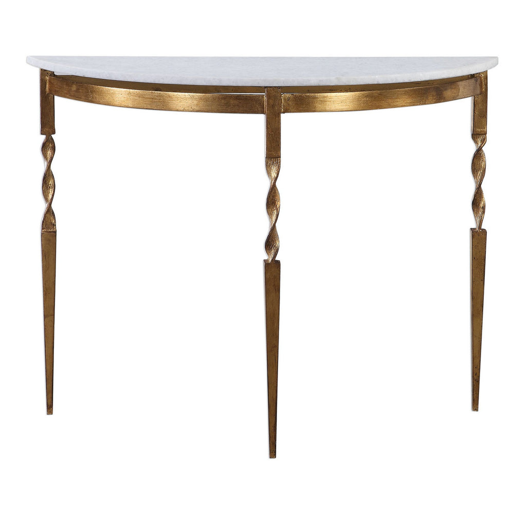 Uttermost - Console Table - Imelda - Antiqued Gold- Union Lighting Luminaires Decor