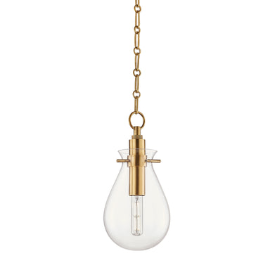 Hudson Valley - LED Pendant - Ivy - Aged Brass- Union Lighting Luminaires Decor