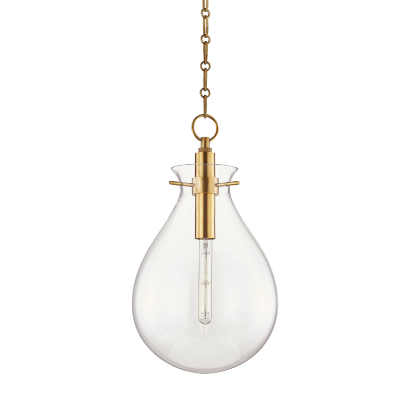 Hudson Valley - LED Pendant - Ivy - Aged Brass- Union Lighting Luminaires Decor