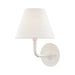 Hudson Valley - One Light Wall Sconce - Signature No.1 - Soft Off White- Union Lighting Luminaires Decor