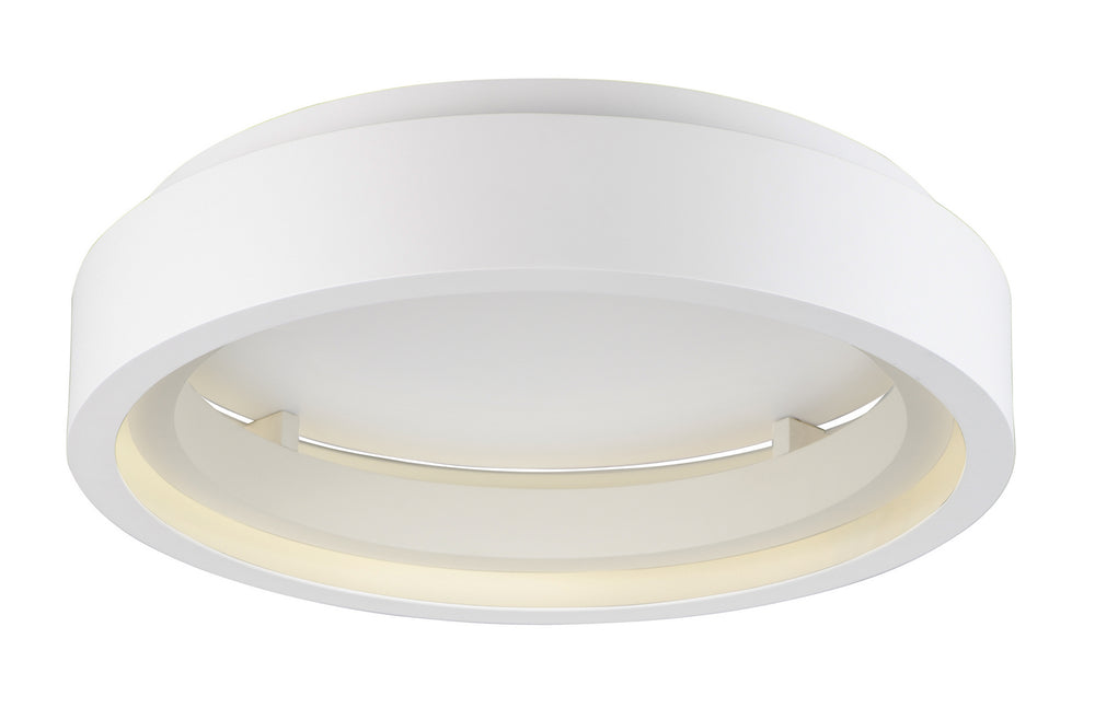 ET2 - LED Flush Mount - iCorona FoH - Matte White- Union Lighting Luminaires Decor