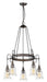 Maxim - Five Light Chandelier - Revival - Oil Rubbed Bronze- Union Lighting Luminaires Decor