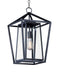 Maxim - One Light Outdoor Hanging Lantern - Artisan - Black- Union Lighting Luminaires Decor