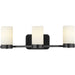 Progress Canada - Three Light Bath - Elevate - Black- Union Lighting Luminaires Decor