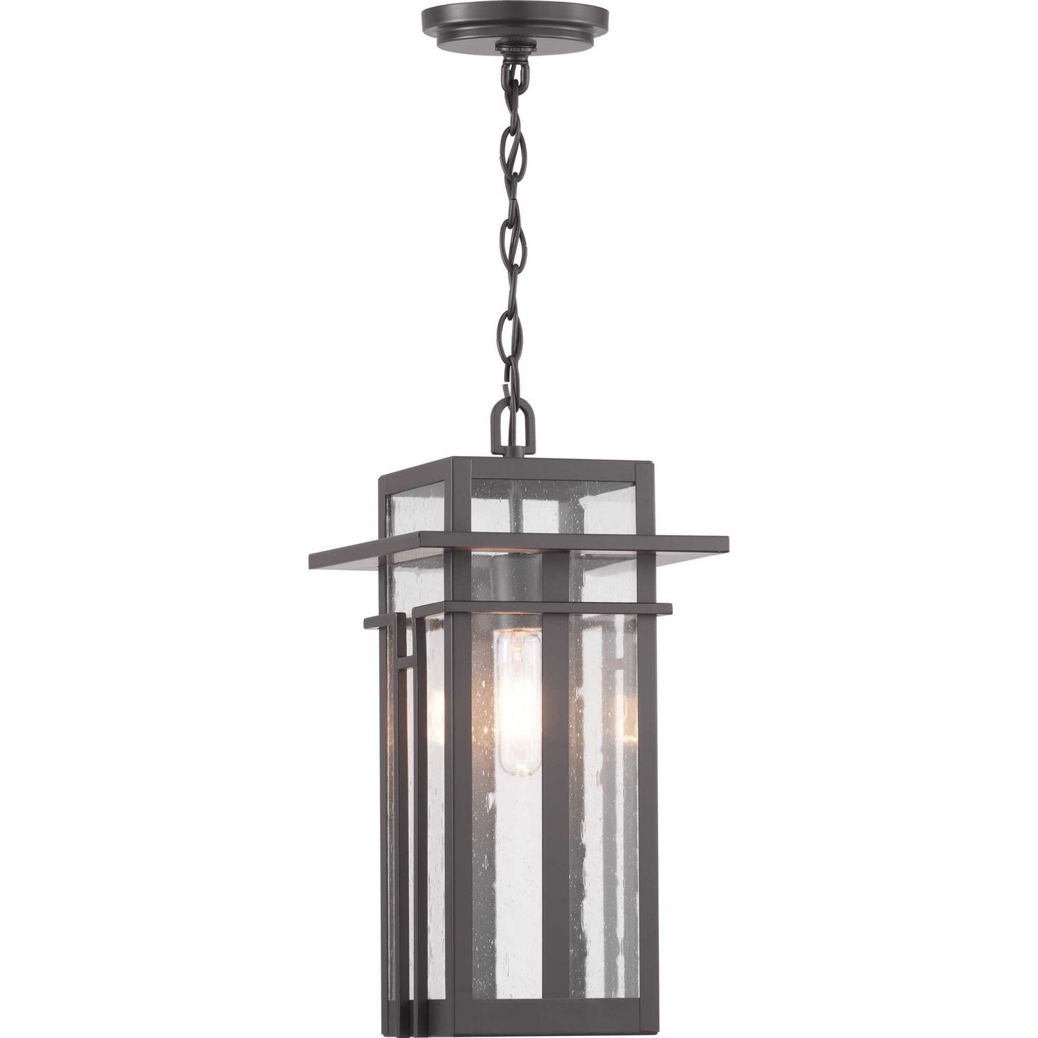 Progress Canada - One Light Hanging Lantern - Boxwood - Antique Bronze- Union Lighting Luminaires Decor