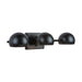 Capital Lighting - Three Light Vanity - Hadley - Matte Black- Union Lighting Luminaires Decor