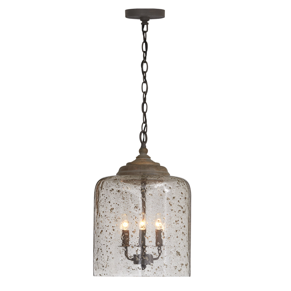 Capital Lighting - Three Light Pendant - Tybee - Nordic Grey- Union Lighting Luminaires Decor