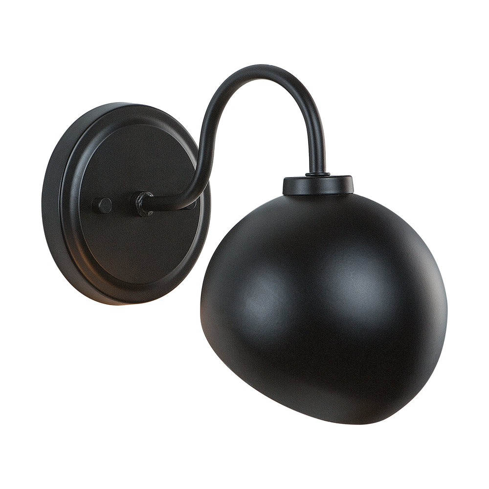 Capital Lighting - One Light Wall Sconce - Hadley - Matte Black- Union Lighting Luminaires Decor