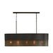Capital Lighting - Five Light Island Pendant - Sana - Grey Iron- Union Lighting Luminaires Decor
