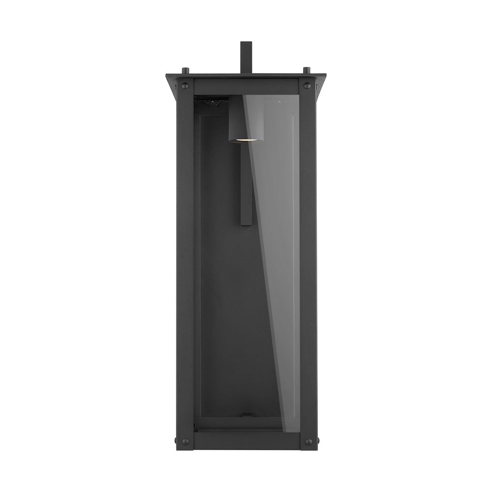 Capital Lighting - One Light Outdoor Wall Lantern - Hunt - Black- Union Lighting Luminaires Decor