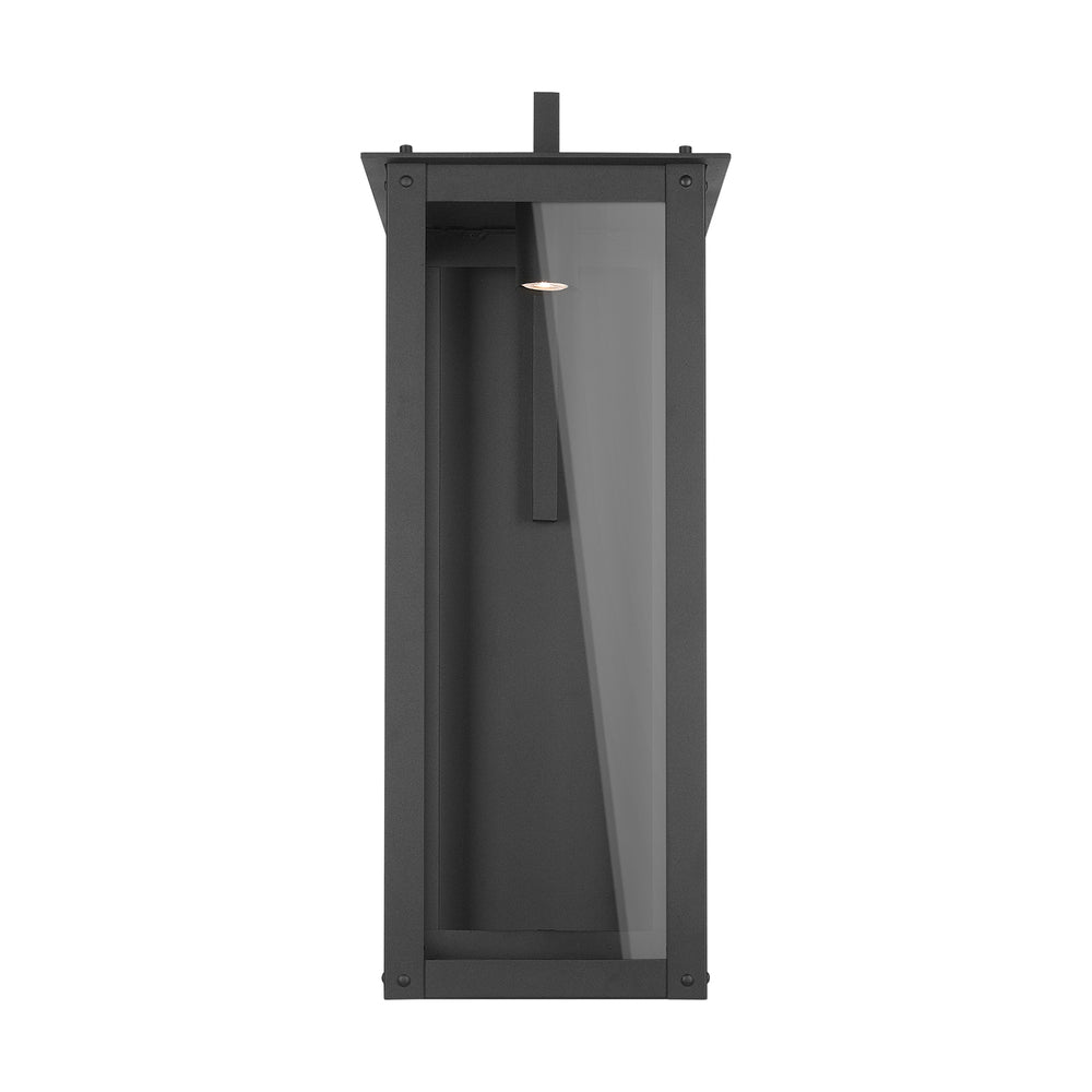 Capital Lighting - One Light Outdoor Wall Lantern - Hunt - Black- Union Lighting Luminaires Decor