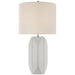 Visual Comfort Signature Canada - One Light Table Lamp - Carmilla - Matte White- Union Lighting Luminaires Decor