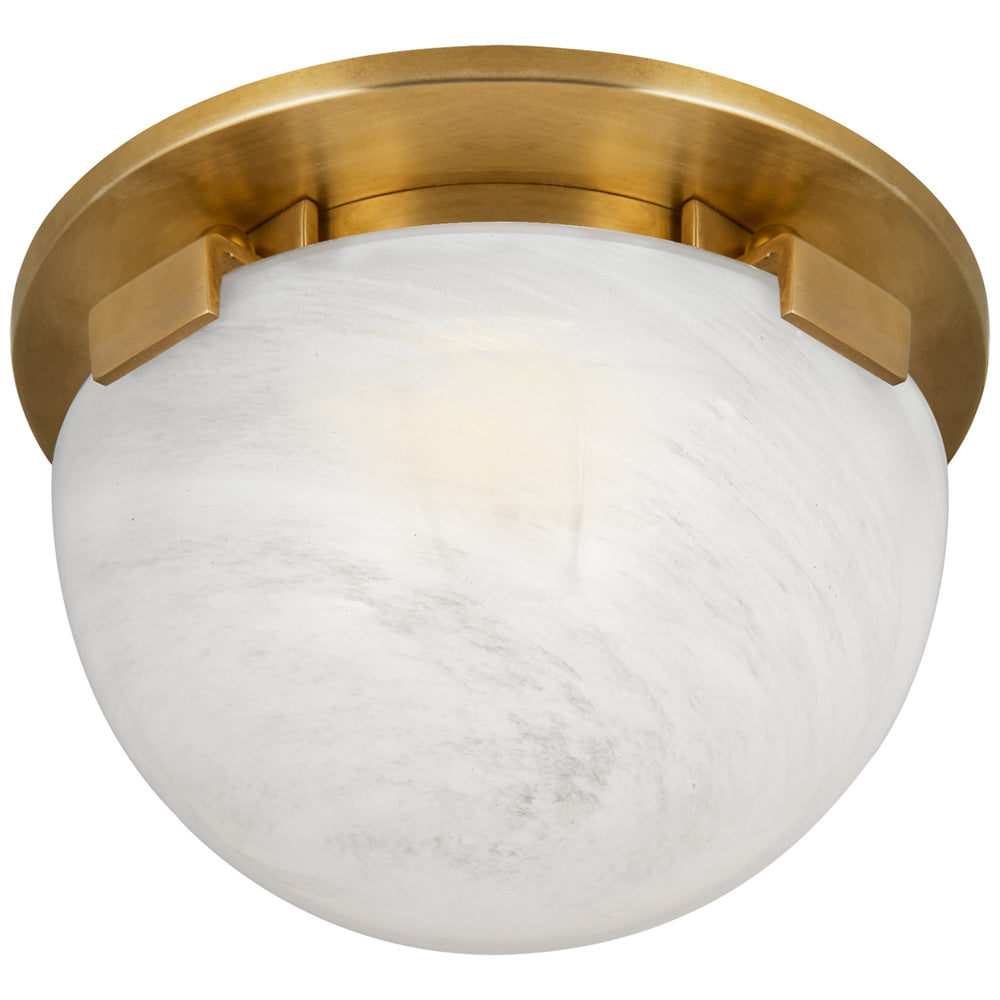 Visual Comfort Signature Canada - LED Flush Mount - Serein - Hand-Rubbed Antique Brass- Union Lighting Luminaires Decor