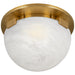 Visual Comfort Signature Canada - LED Flush Mount - Serein - Hand-Rubbed Antique Brass- Union Lighting Luminaires Decor