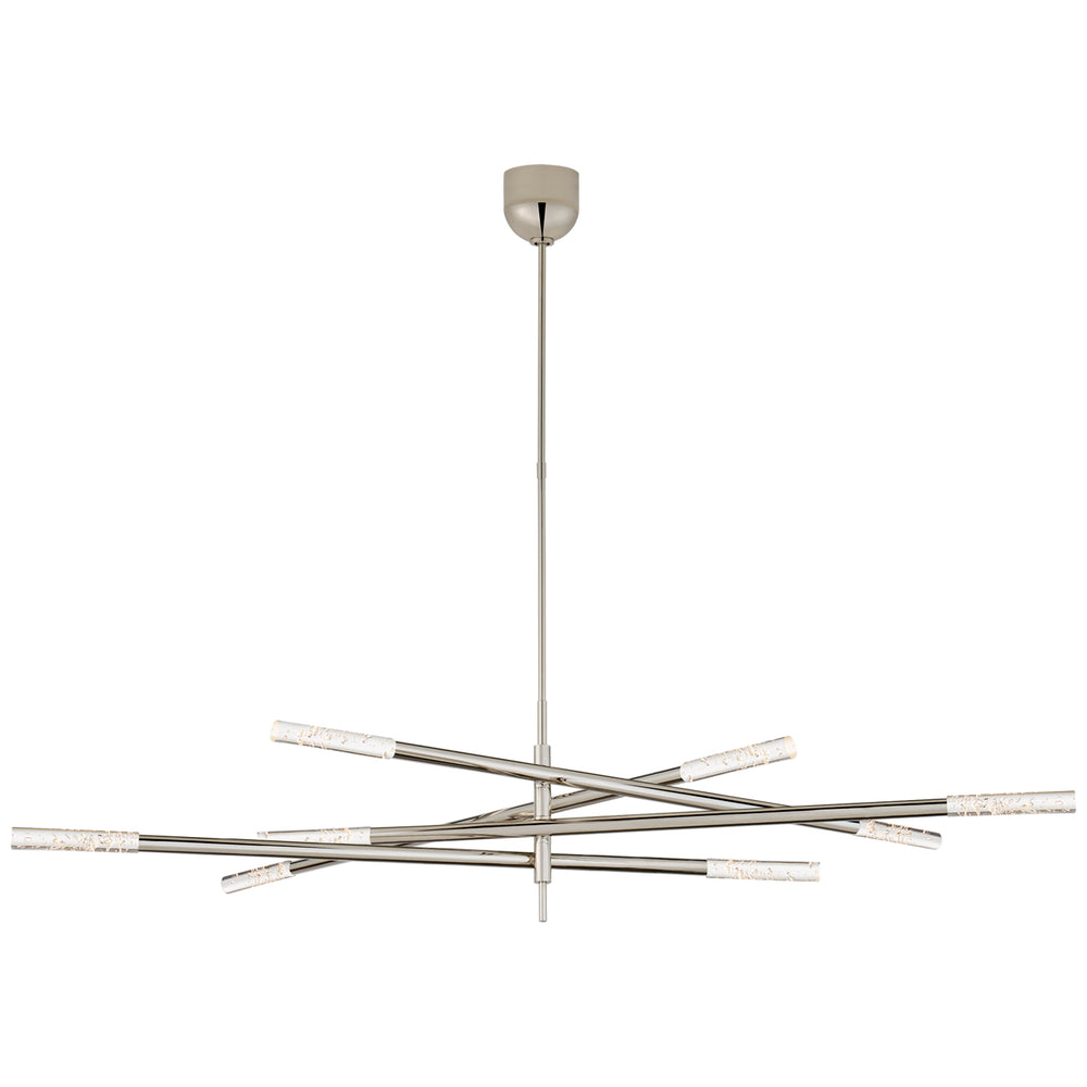 Visual Comfort Signature Canada - LED Chandelier - Rousseau - Polished Nickel- Union Lighting Luminaires Decor