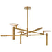 Visual Comfort Signature Canada - LED Chandelier - Melange - Antique-Burnished Brass- Union Lighting Luminaires Decor