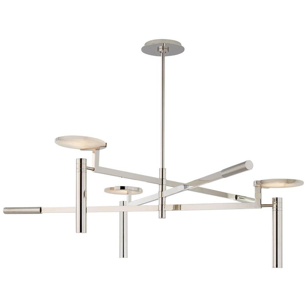 Visual Comfort Signature Canada - LED Chandelier - Melange - Polished Nickel- Union Lighting Luminaires Decor