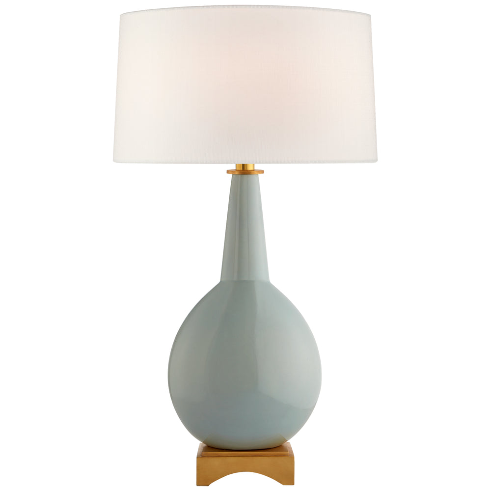 Visual Comfort Signature Canada - One Light Table Lamp - Antoine - Pale Blue- Union Lighting Luminaires Decor