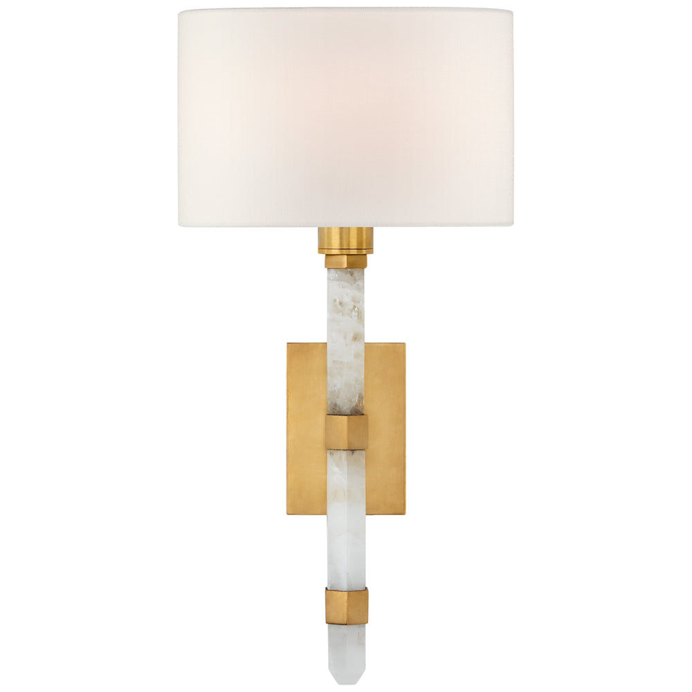 Visual Comfort Signature Canada - One Light Wall Sconce - Adaline - Antique-Burnished Brass- Union Lighting Luminaires Decor