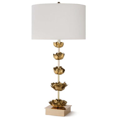Regina Andrew - One Light Table Lamp - Adeline - Gold- Union Lighting Luminaires Decor