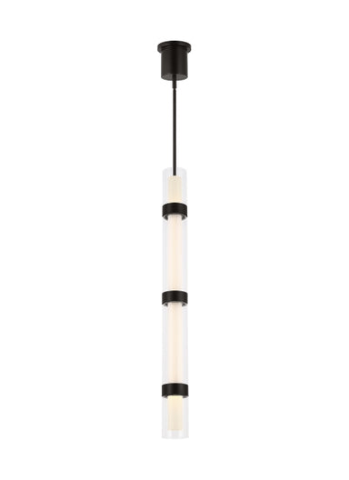 Visual Comfort Modern - LED Pendant - Wit - Black- Union Lighting Luminaires Decor