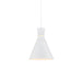 Kuzco Canada - One Light Pendant - Vanderbilt - White With Gold Detail- Union Lighting Luminaires Decor