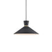 Kuzco Canada - One Light Pendant - Vanderbilt - Black With Gold Detail- Union Lighting Luminaires Decor