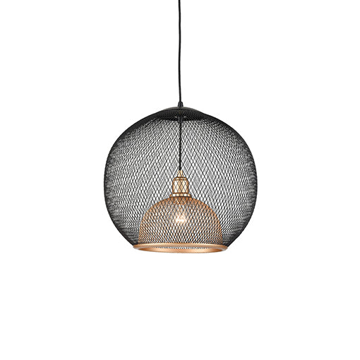 Kuzco Canada - One Light Pendant - Gibraltar - Black/Gold- Union Lighting Luminaires Decor