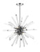 Z-Lite Canada - Eight Light Chandelier - Burst - Chrome- Union Lighting Luminaires Decor
