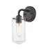 Z-Lite Canada - One Light Wall Sconce - Delaney - Matte Black- Union Lighting Luminaires Decor