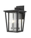 Z-Lite Canada - Two Light Outdoor Wall Sconce - Seoul - Black- Union Lighting Luminaires Decor