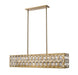 Z-Lite Canada - Seven Light Chandelier - Dealey - Heirloom Brass- Union Lighting Luminaires Decor
