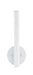 Z-Lite Canada - LED Wall Sconce - Forest - Matte White- Union Lighting Luminaires Decor