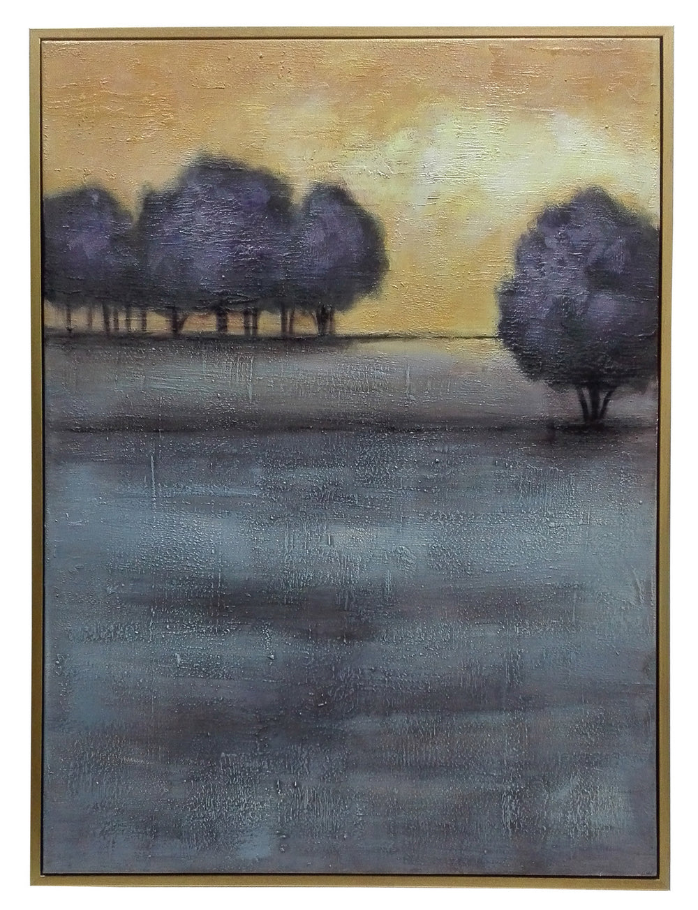 Bethel International Canada - Art Painting - Blue & Bronze- Union Lighting Luminaires Decor
