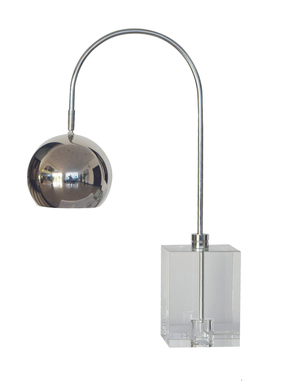 Bethel International Canada - One Light Table Lamp - Polished Nickel- Union Lighting Luminaires Decor