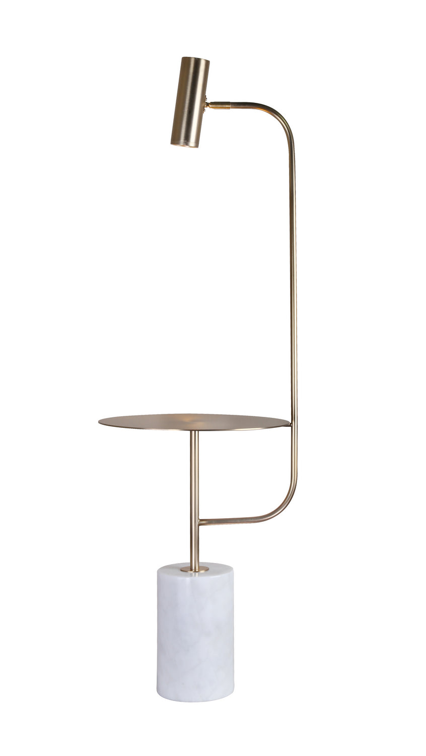 Bethel International Canada - One Light Floor Lamp - Gold- Union Lighting Luminaires Decor
