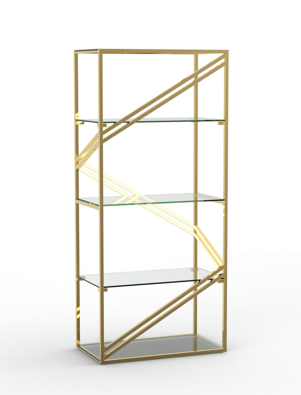 Bethel International Canada - LED Light Shelf - Gold- Union Lighting Luminaires Decor