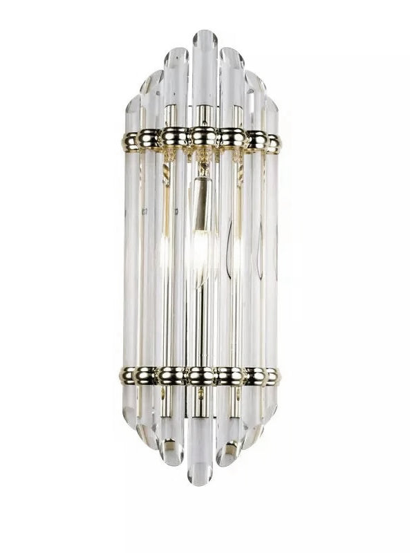 Bethel International Canada - One Light Wall Sconce - Shiny Nickel- Union Lighting Luminaires Decor