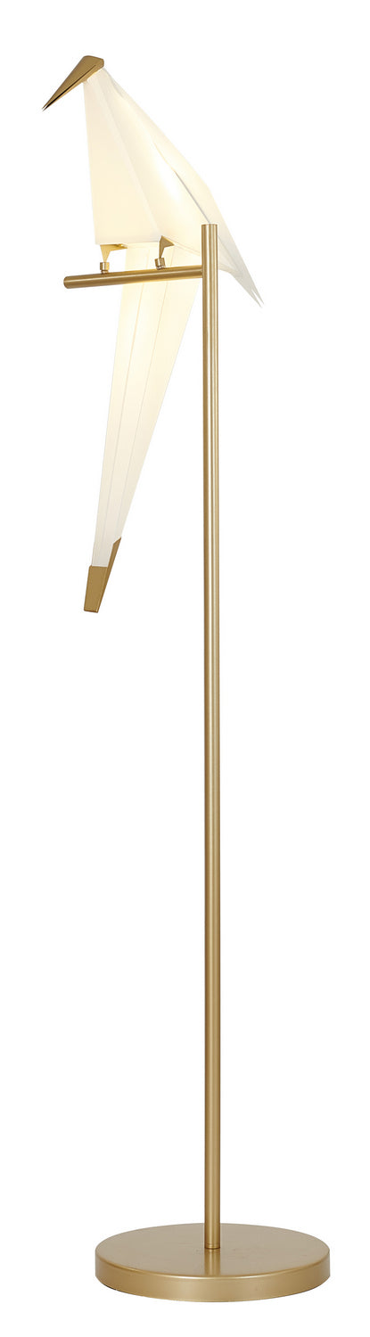 Bethel International Canada - LED Floor Lamp - Gold- Union Lighting Luminaires Decor