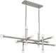 Robert Abbey - 16 Light Chandelier - Jonathan Adler Milano - Polished Nickel w/ Lucite- Union Lighting Luminaires Decor