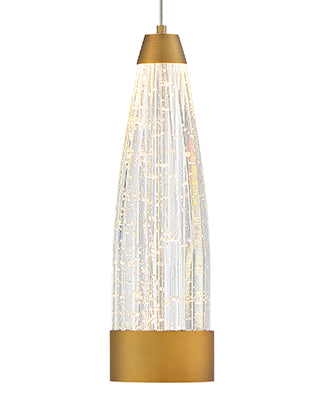 Modern Forms Canada - LED Mini Pendant - Mystic - Aged Brass- Union Lighting Luminaires Decor