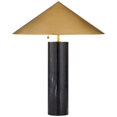 Visual Comfort Signature Canada - Three Light Table Lamp - Minimalist - Black Marble- Union Lighting Luminaires Decor
