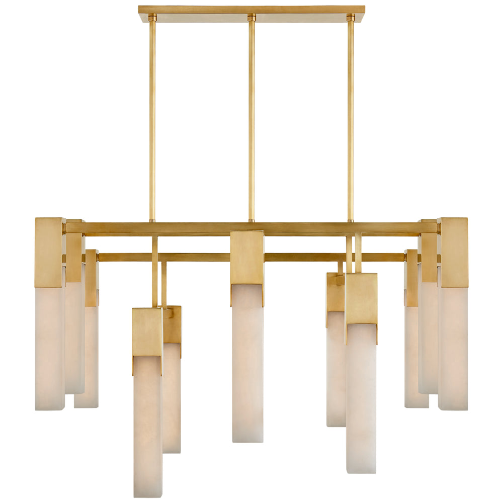 Visual Comfort Signature Canada - LED Chandelier - Covet - Antique-Burnished Brass- Union Lighting Luminaires Decor