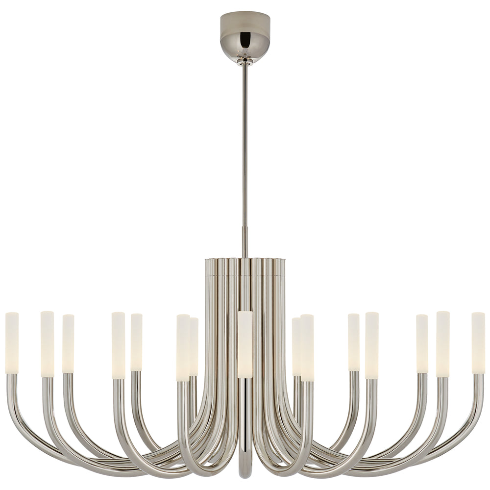 Visual Comfort Signature Canada - LED Chandelier - Rousseau - Polished Nickel- Union Lighting Luminaires Decor