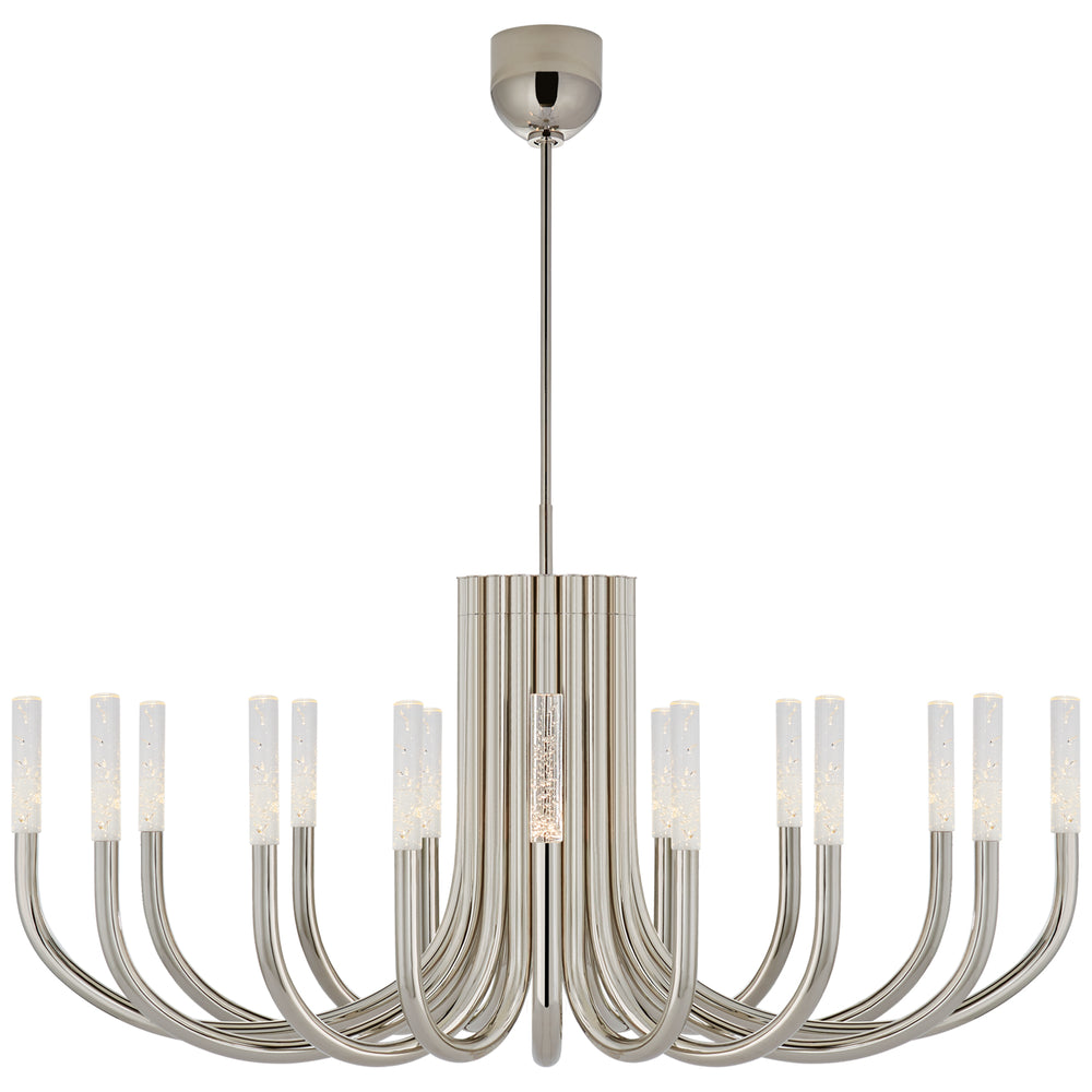 Visual Comfort Signature Canada - LED Chandelier - Rousseau - Polished Nickel- Union Lighting Luminaires Decor